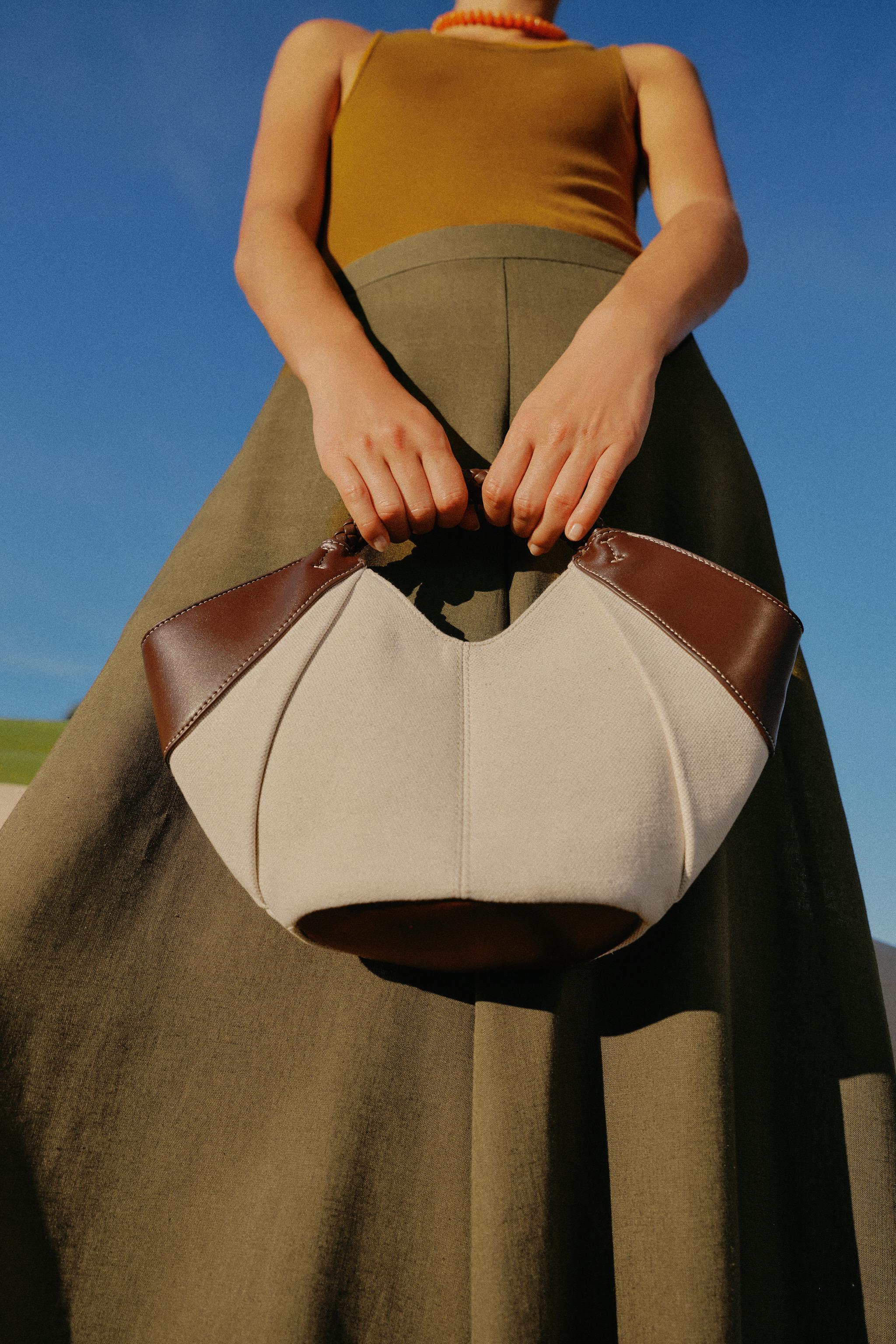 MINI SAC SHOPPER EN TOILE
